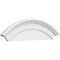 Ekena Millwork Arched Architectural Grade PVC Pediment, 42"W x 14"H x 2-3/4"P PEDP042X140ARD00 - alternate 1